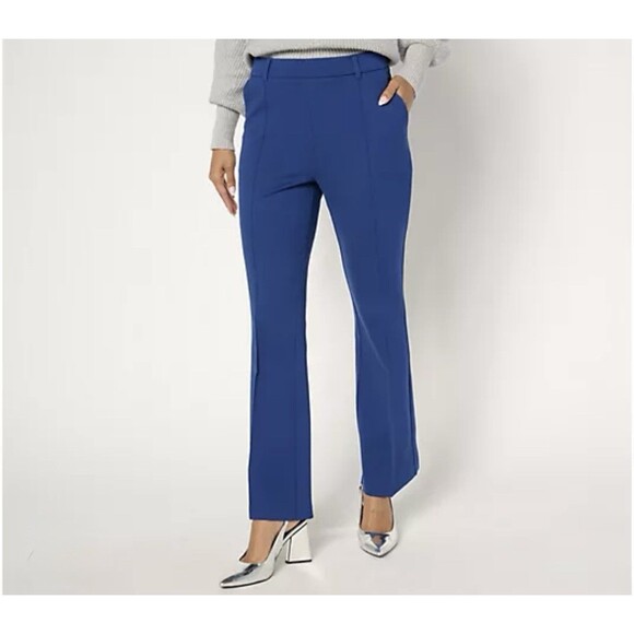 Isaac Mizrahi Live! Pants - Isaac Mizrahi Live! 2 Pair! Petite SZ MP Sublime Stretch Ponte Bootcut Pants
